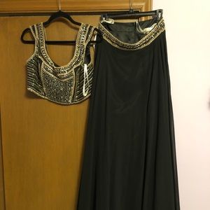 Two-piece dress perfect for formal night / prom